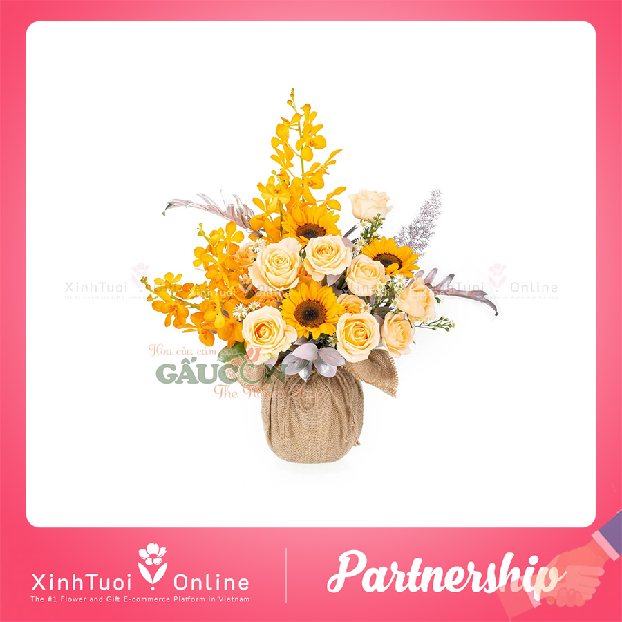 Hoa sinh nhật Gấu Con Flower