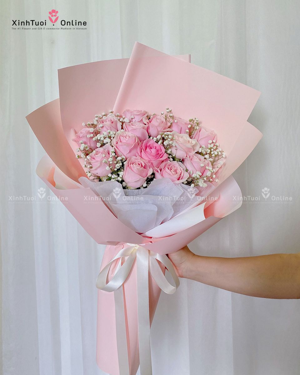 Bó hoa sinh nhật đẹp ở Hà Nội giá dưới 1 triệu
