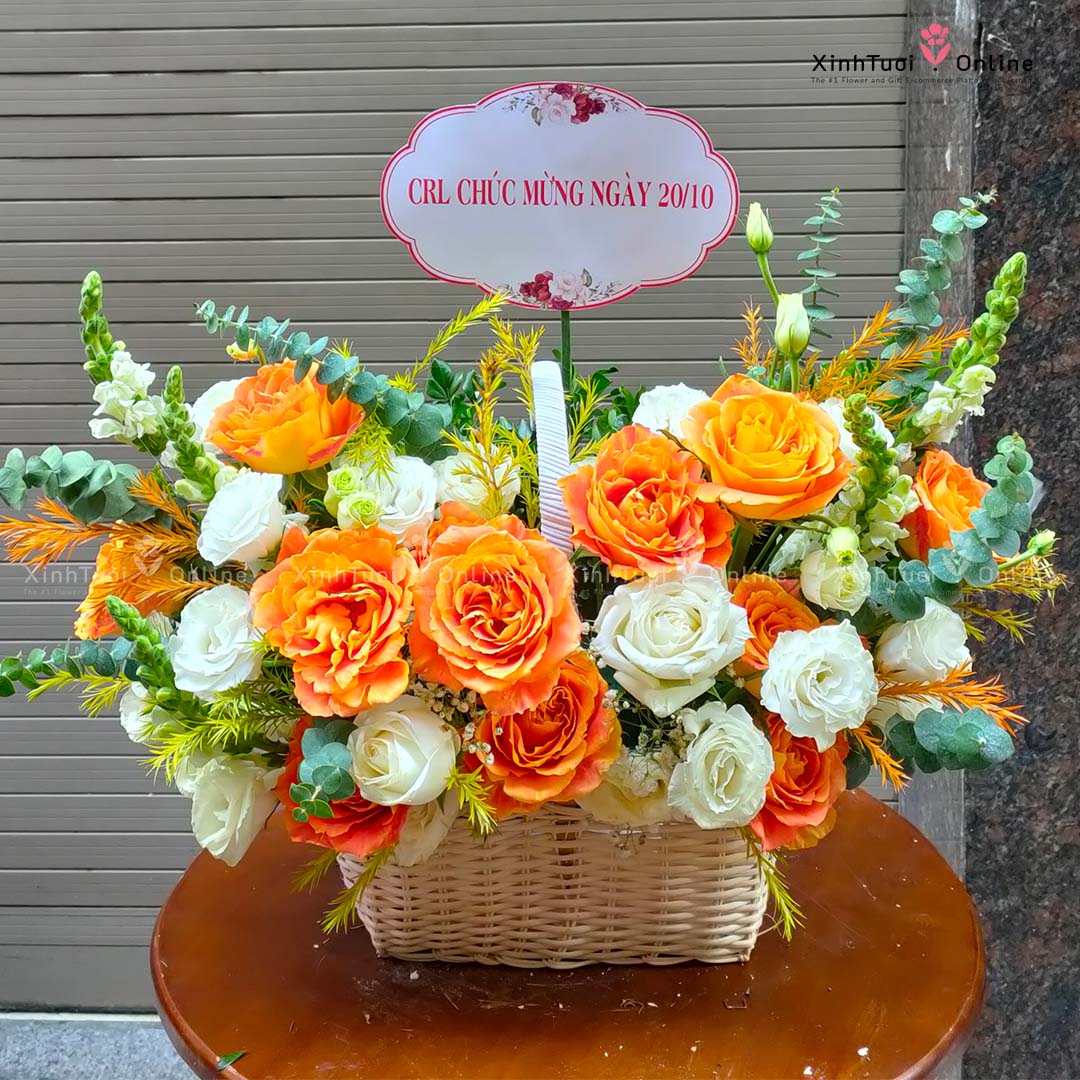Hộp Hoa Mừng Sinh Nhật Mẹ 1  Nhà Hoa Shop hoa tươi