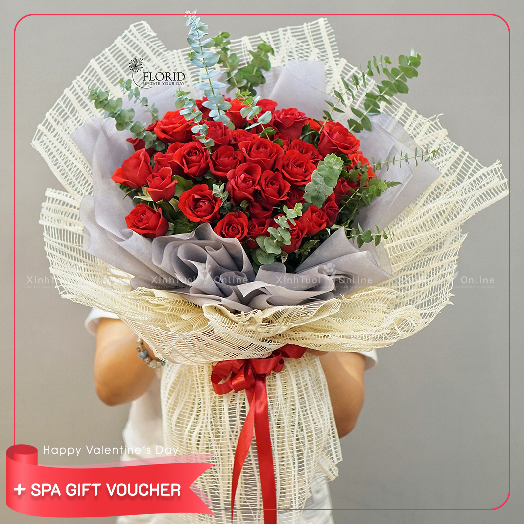 Hoa hồng Valentine đẹp