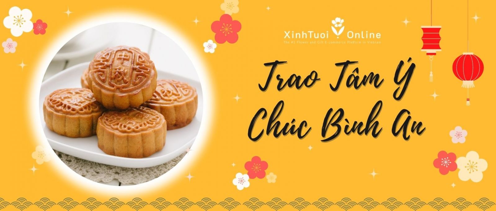 Bánh trung thu Xinh Tươi Online