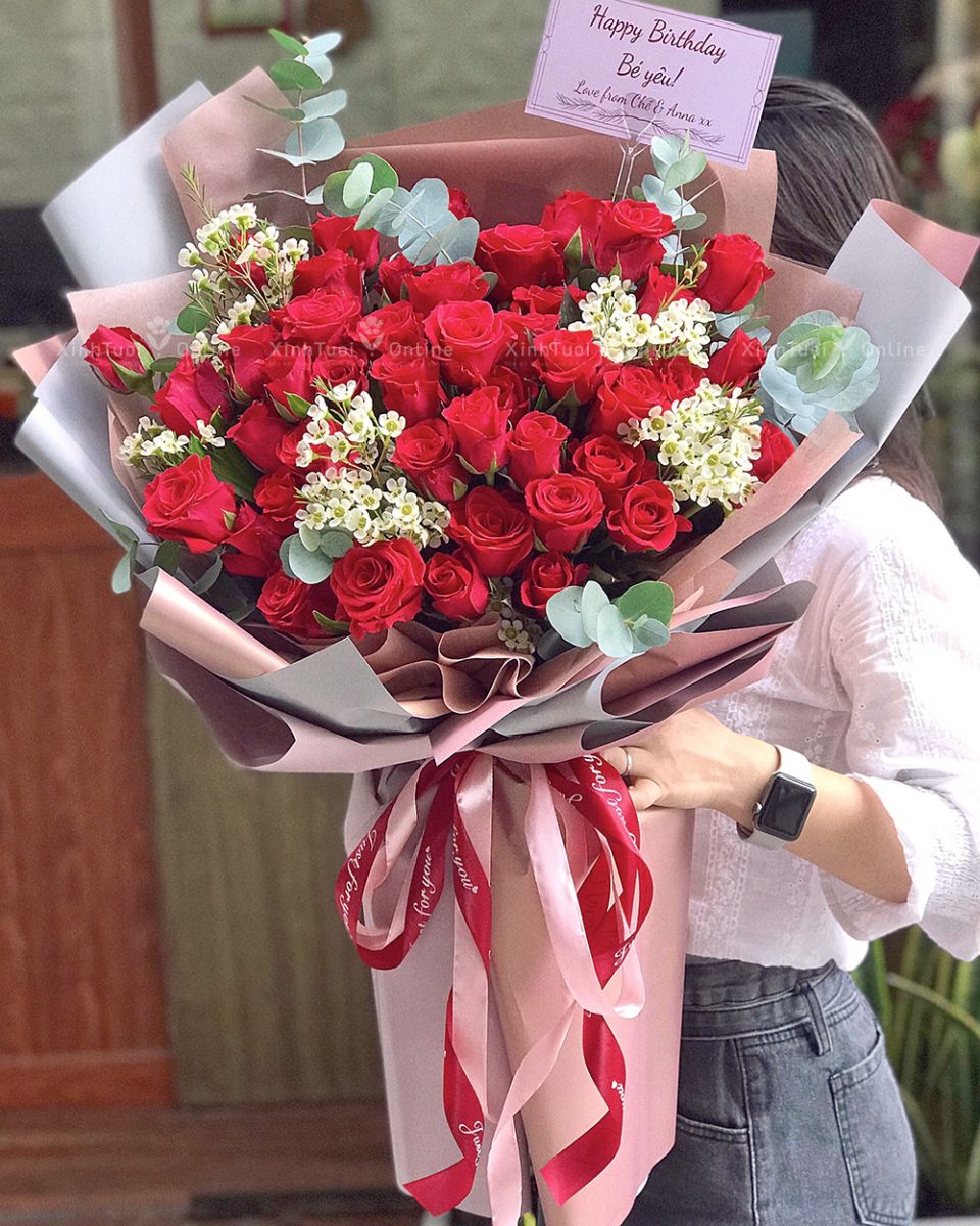 Hoa sinh nhật tặng vợ ý nghĩa 